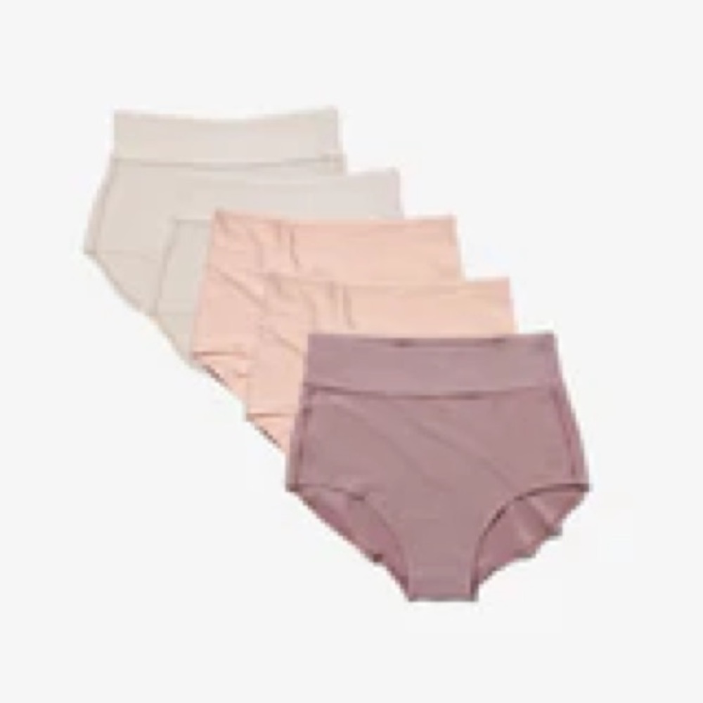 Bodily The All-In Panty 5-pack String/Clay/Dusk Size Medium